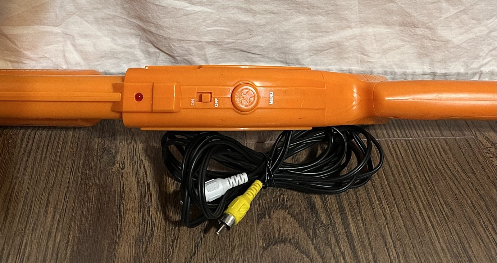 Big Buck Hunter Pro Plug & Play TV Video Game Gun Controller. Orange Gun Only