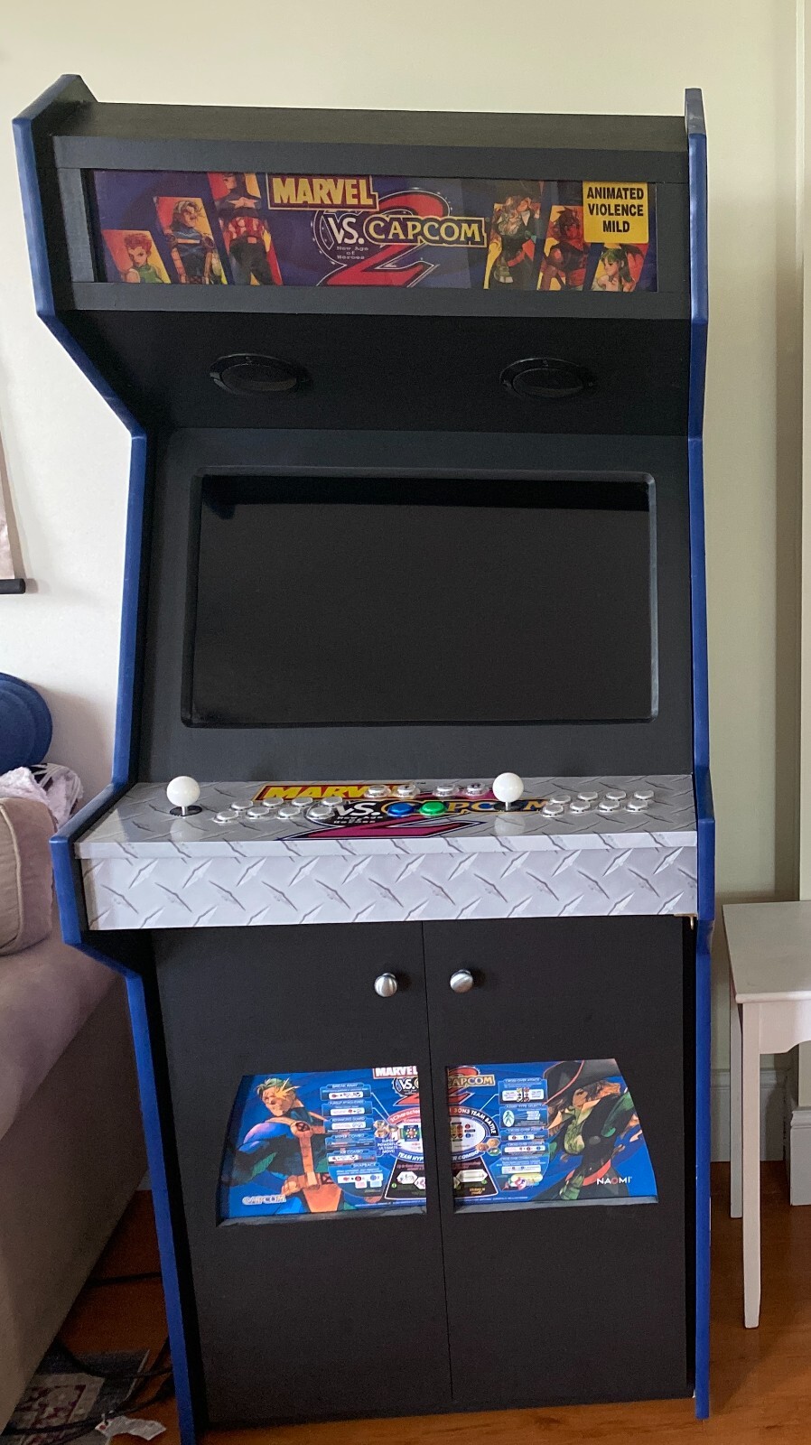 Custom Marvel Vs. Capcom 2 All In One Arcade Cabinet (full Size)