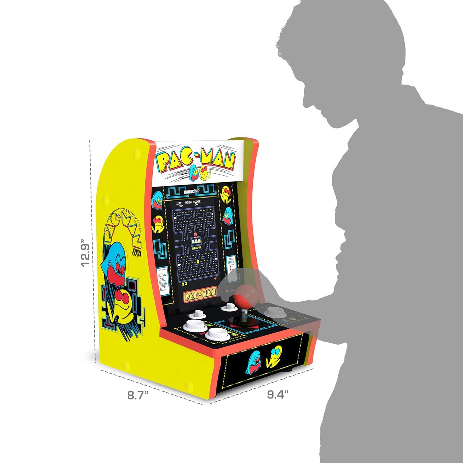 Pac-Man Countercade (7″) Arcade Machine (Open Box)