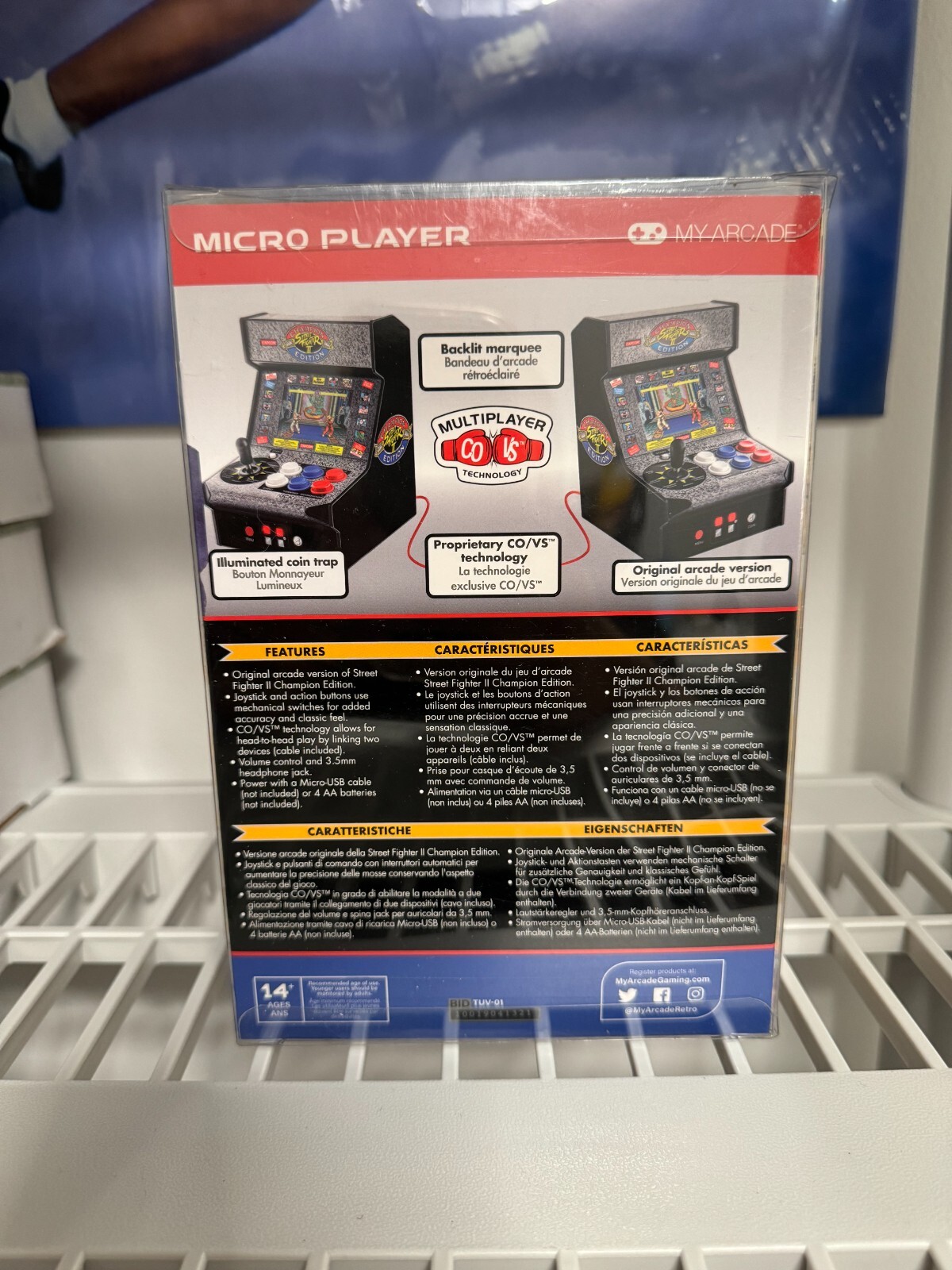 Street Fighter II Champion Edition My Arcade Micro Player Retro Arcade