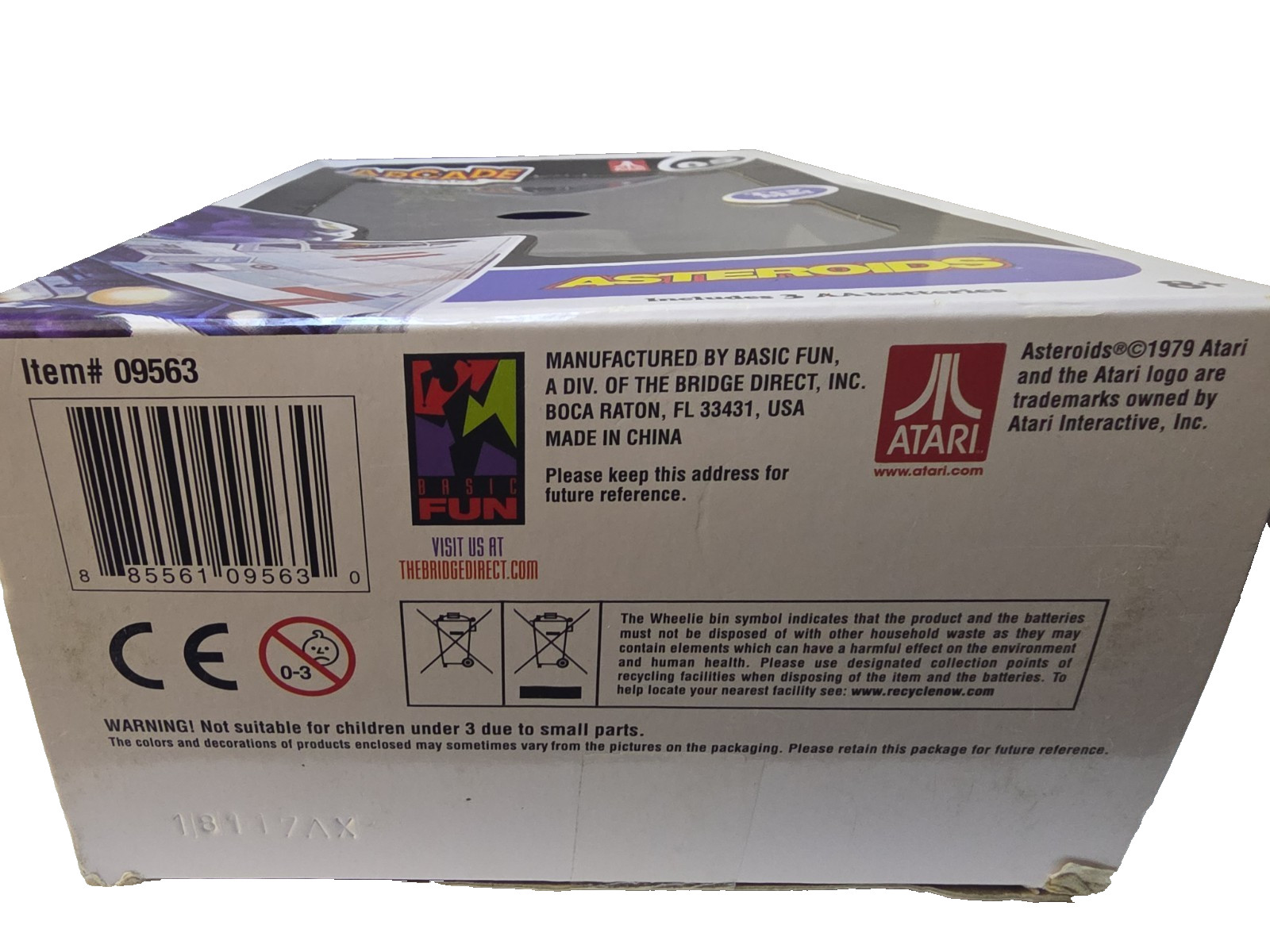 ASTEROIDS Arcade Classics #05 Retro Mini Handheld Video Game Brand NEW Sealed