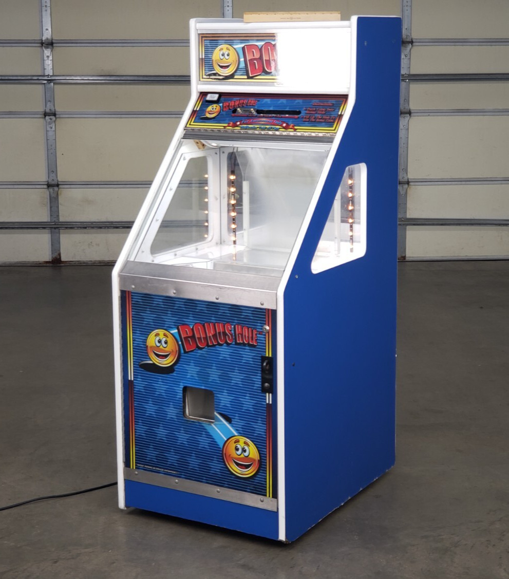 Bonus Hole Quarter Coin Pusher Slider – Arcade Machine Game Vending Amusement