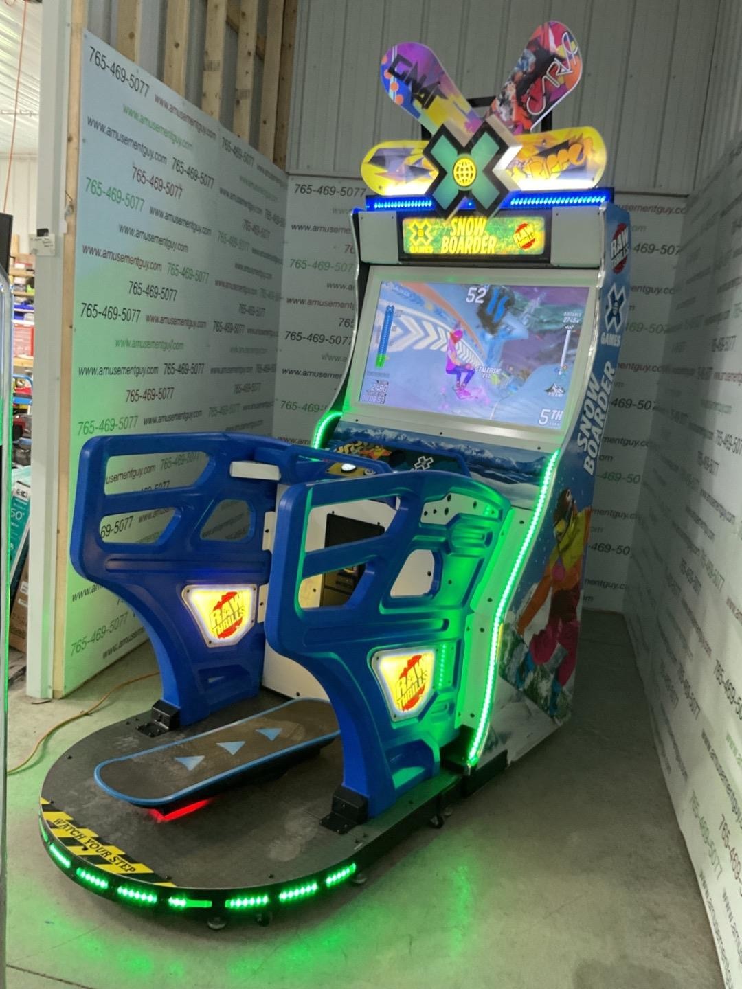SNOW BOARDER X-GAMES by RAW THRILLS COIN-OP Arcade Video Game
