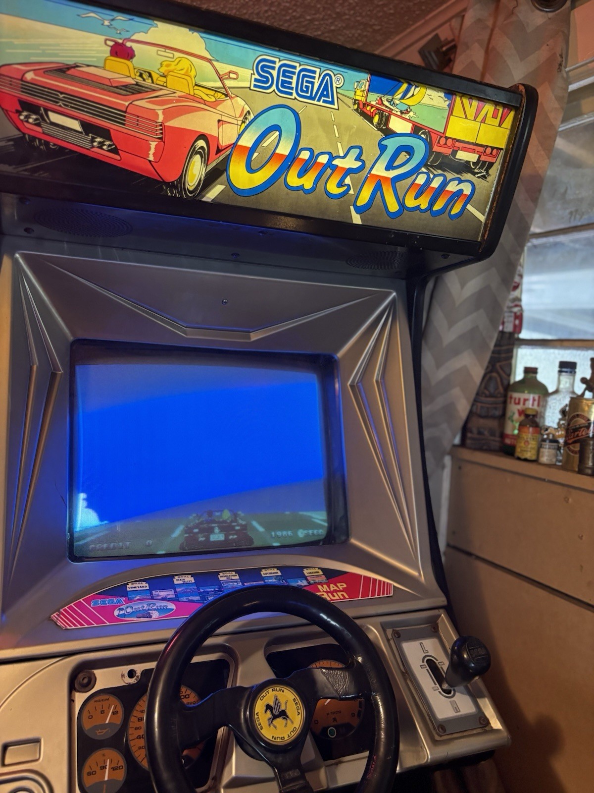 Vintage SEGA OutRun Arcade Machine – Fully Working!