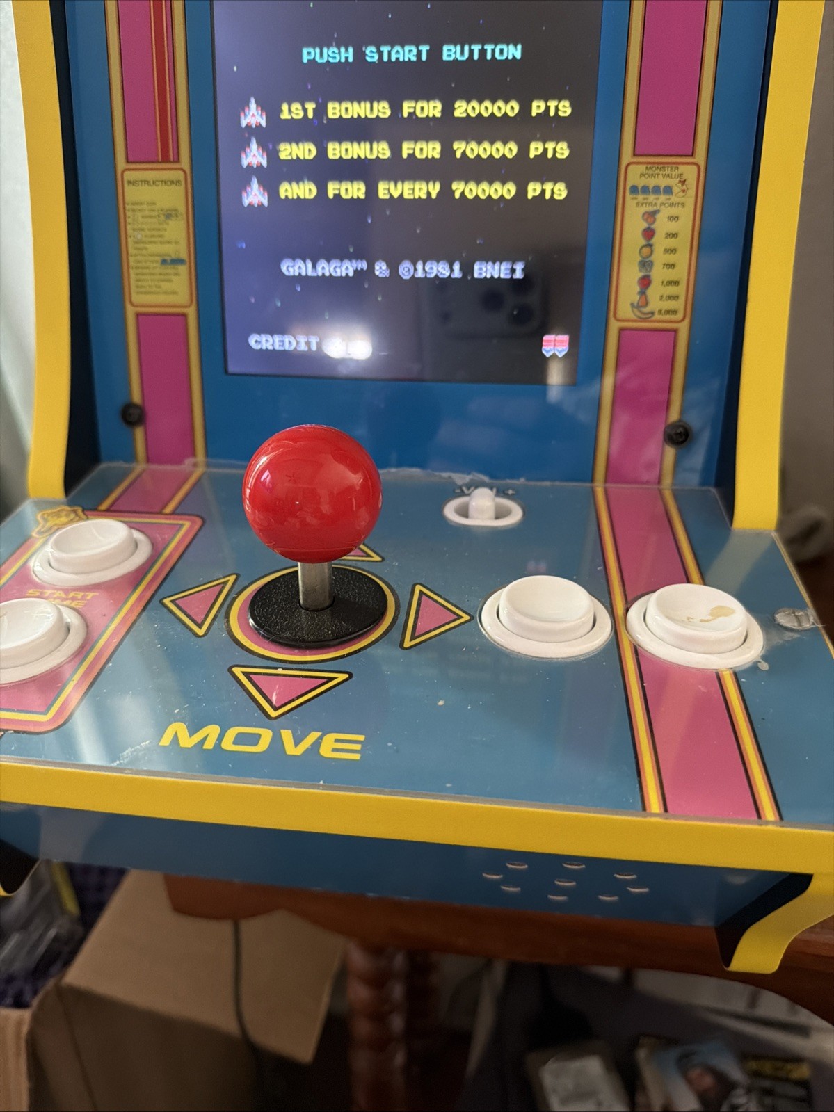 MS. PAC-MAN Arcade 1-UP CounterCade 4 Games In 1