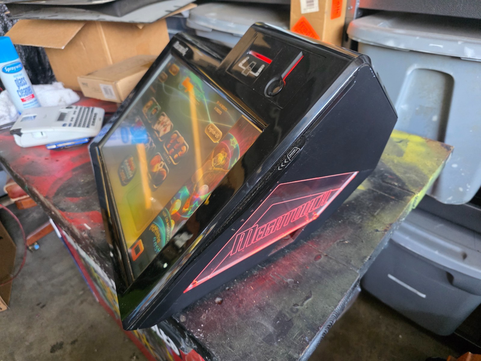 MEGATOUCH MEGA TOUCH RX ION 2011 COMMERCIAL VIDEO ARCADE GAME