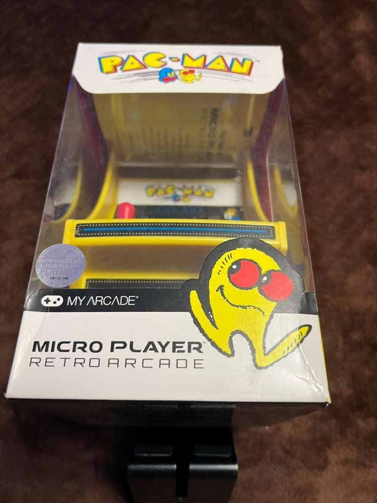 My Arcade Pac-Man DGUNL-3220 Micro Player Retro Arcade Machine -6 Inch Cabinet