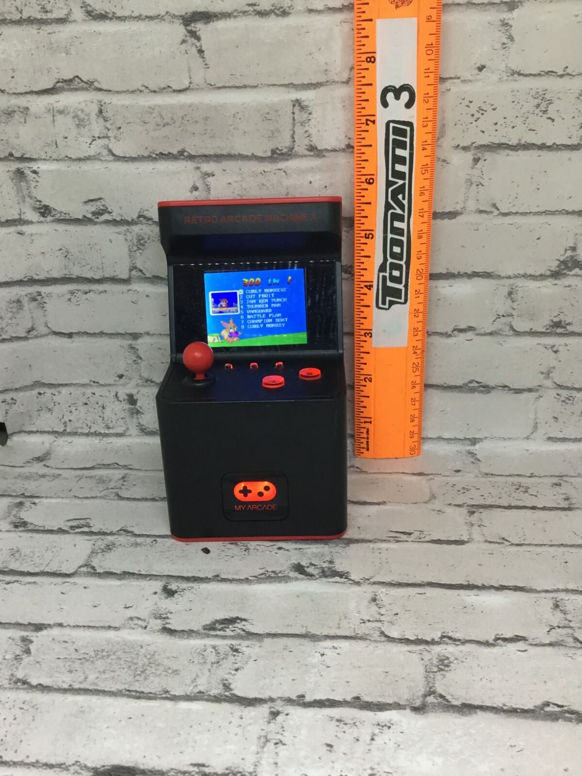 My Arcade Retro Arcade Machine X Playable Mini Arcade 300 Retro Style Games used