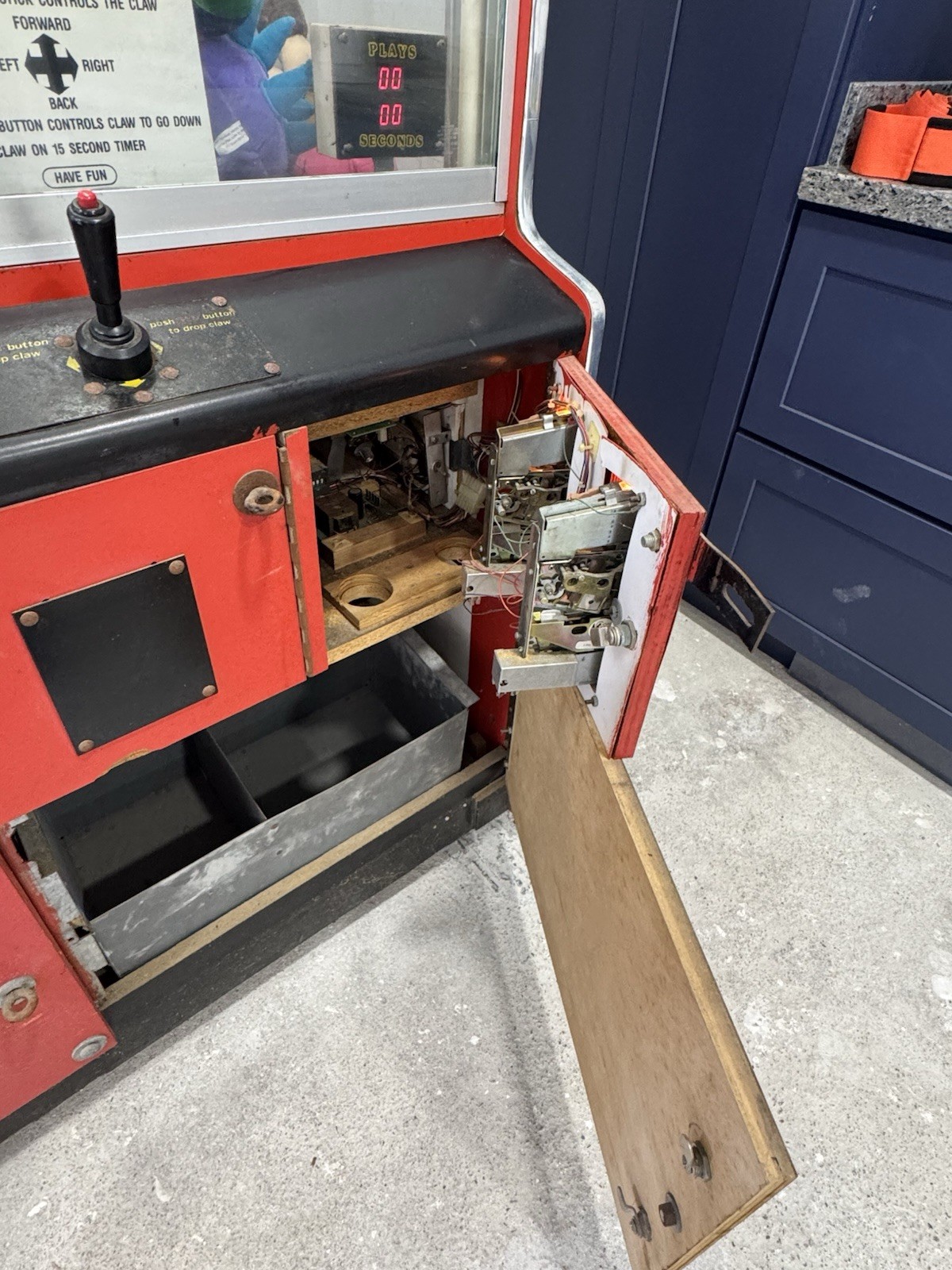 Claw Machine Arcade Style Vintage