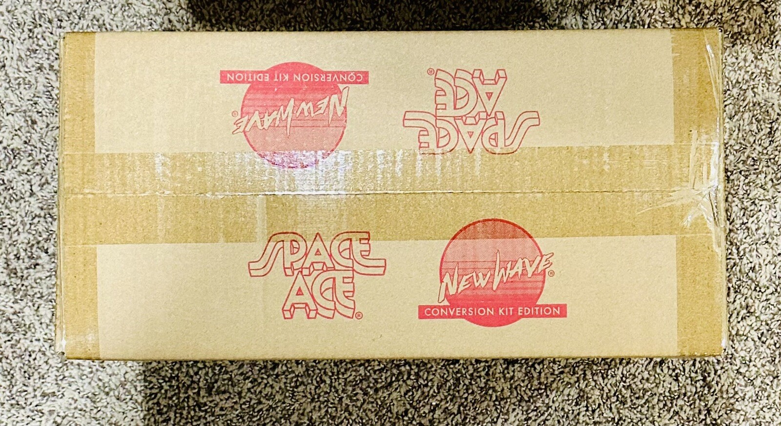 Sealed New Wave Toys Space Ace X Replicade Conversion Kit RED Edition Arcade 1/6