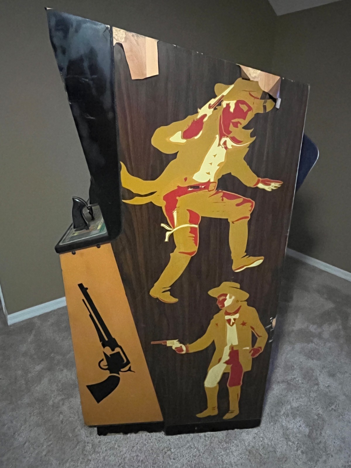 1977 Boot Hill Arcade Machine by Midway Co. RARE & WORKING!