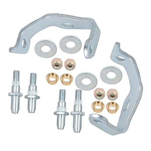 Left Door Hinge Pin and Bushing Kit 38456 Replacement for Chevy 1999-2006