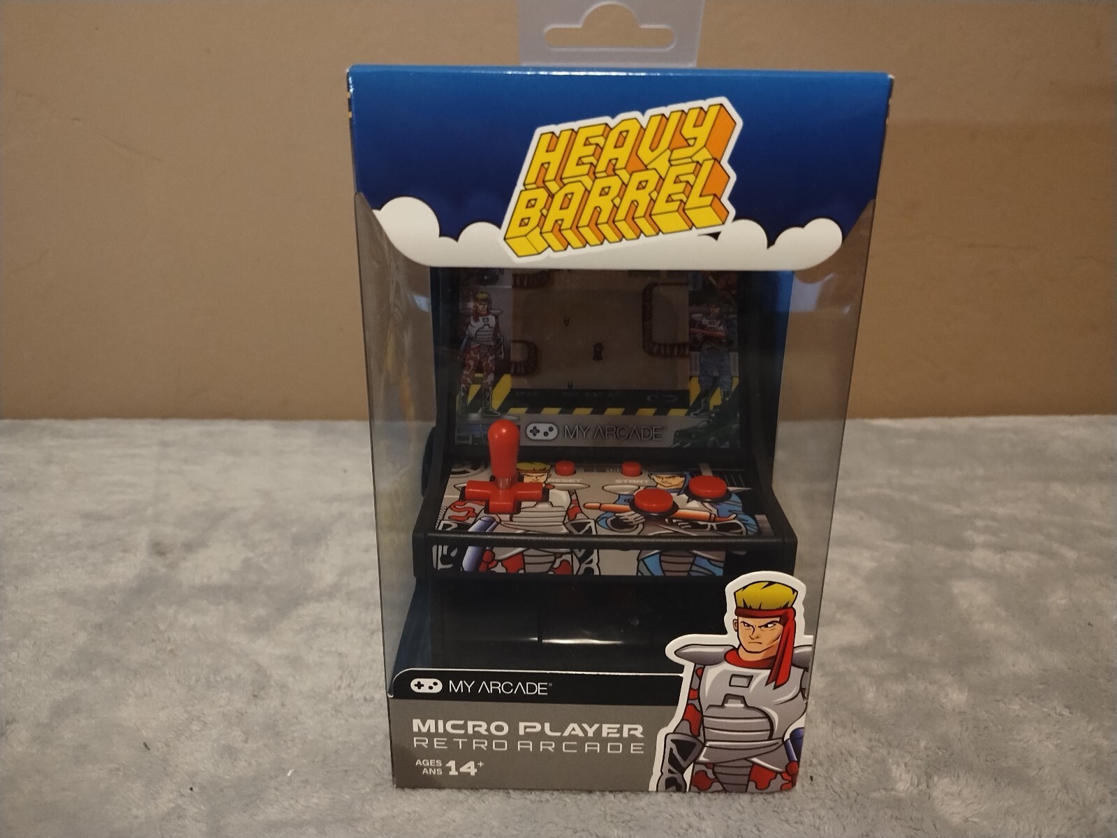Heavy Barrel My Arcade Micro Player Mini Retro Arcade Game Machine New NIB 2017