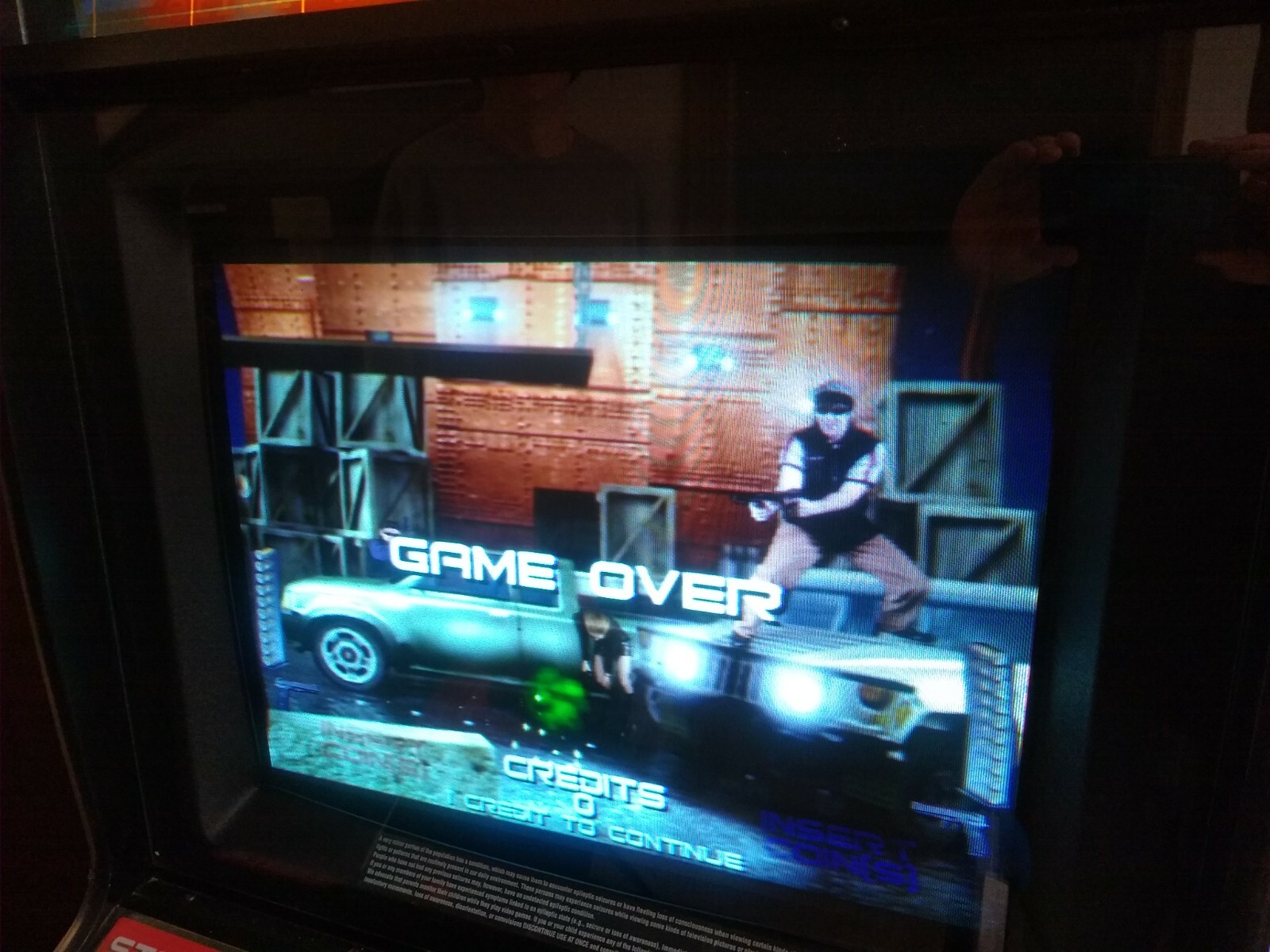 NICE 2004 Raw Thrills TARGET TERROR shooting video arcade game – FREE SHIPPING