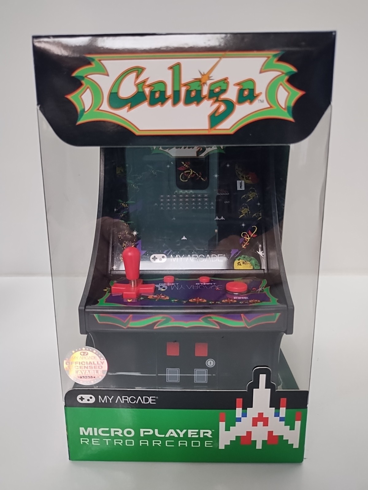 My Arcade Micro Player Retro Arcade [ Galaga ] NEW