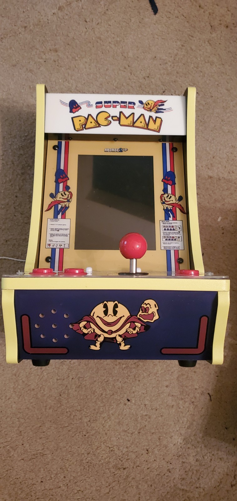 Arcade1Up Countercade – Mini Arcade 4-in-1 Pac-Man/Super Pac-Man/Dig Dug/Rally-X