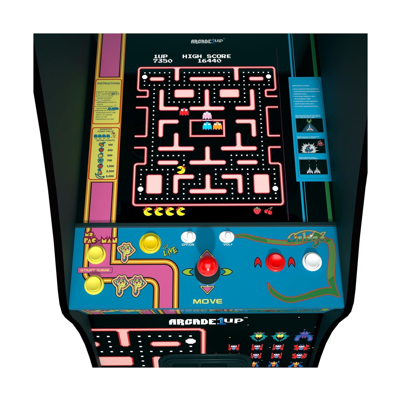 Class of 81’ Arcade Machine Cabinet 12 Classic Games with Wi-Fi Enabled Ga