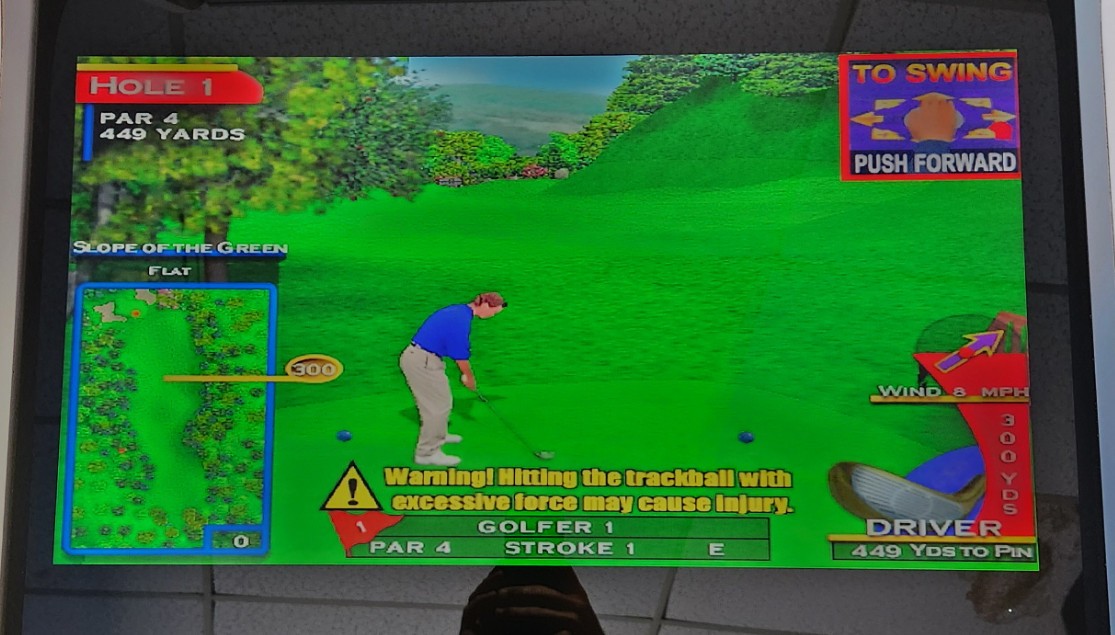 GOLDEN TEE COMPLETE & Silver Strike Bowling COMBO Full Size Arcade Game 27″ LCD