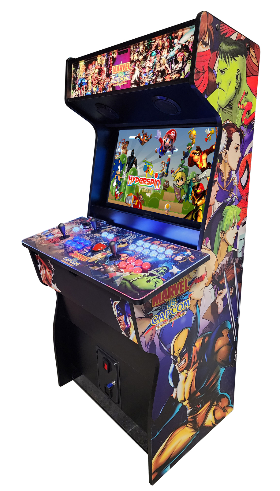 32″ Marvel vs Capcom Upright Arcade Game