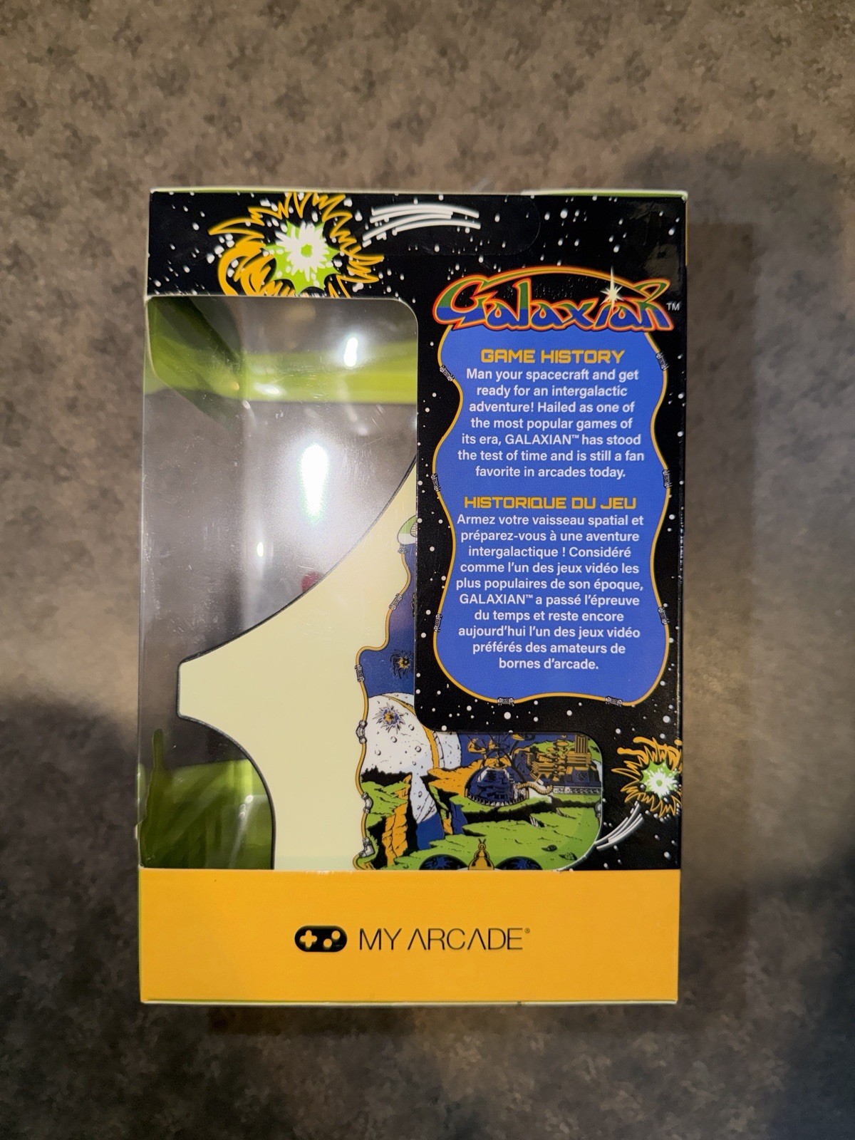 GALAXIAN My Arcade Retro Tabletop Mini Arcade Game 2018