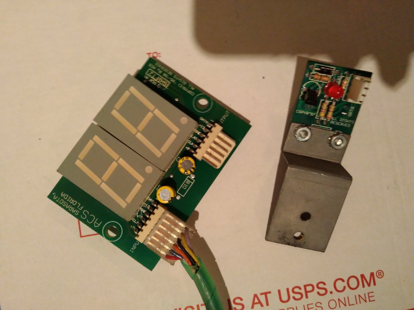 benchmark drill o matic arcade redemption pcb parts #202