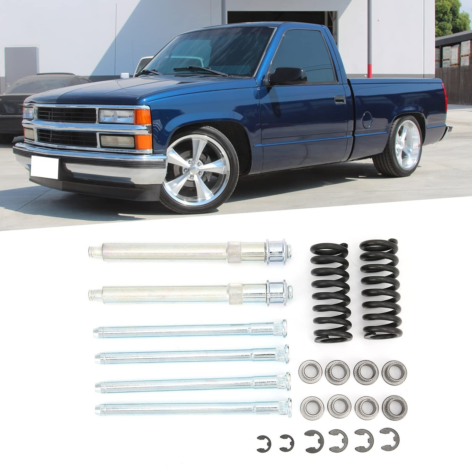 Door Hinge Pin And Bushing Kit for Truck Bushings Stainless Steel Car Front R…
