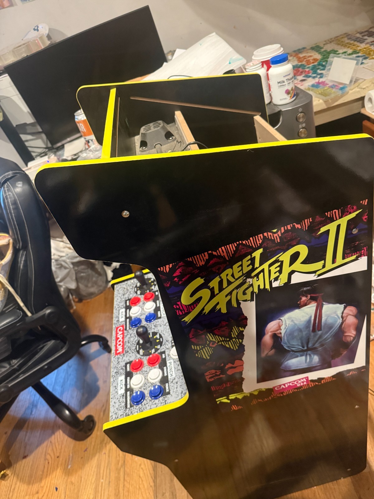 Arcade1Up Street Fighter 2 Legacy Edition mint condtion no riser