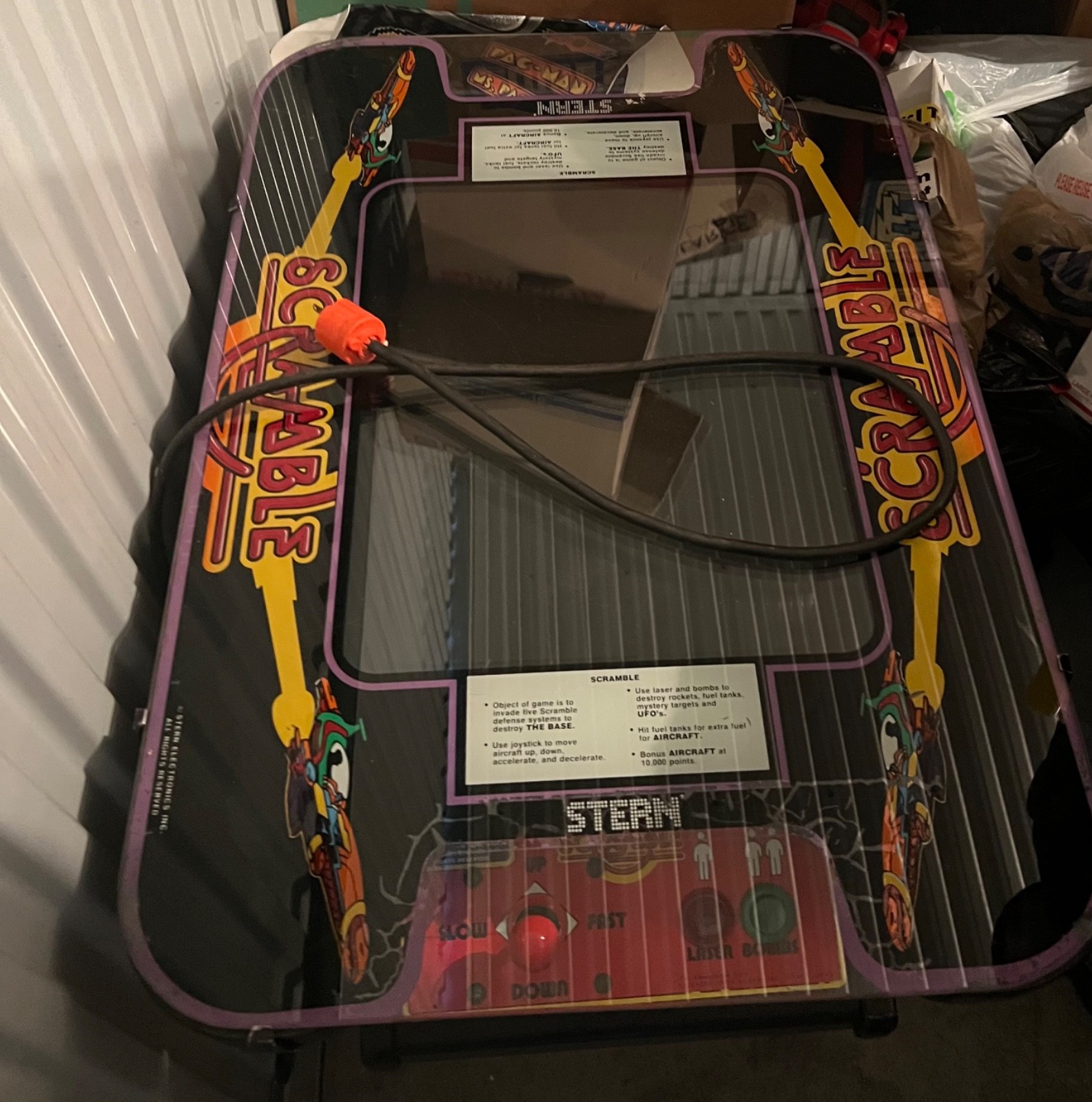 arcade game scramble