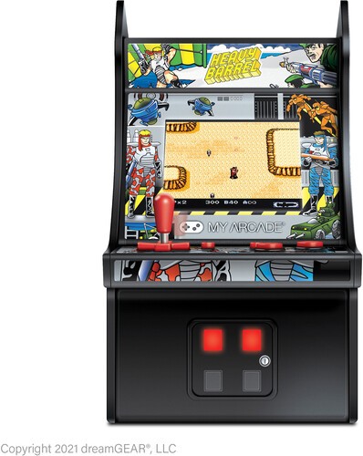 My Arcade DGUNL-3205 Heavy Barrel Micro Player Retro Arcade Machine – 6 Inch [Ne
