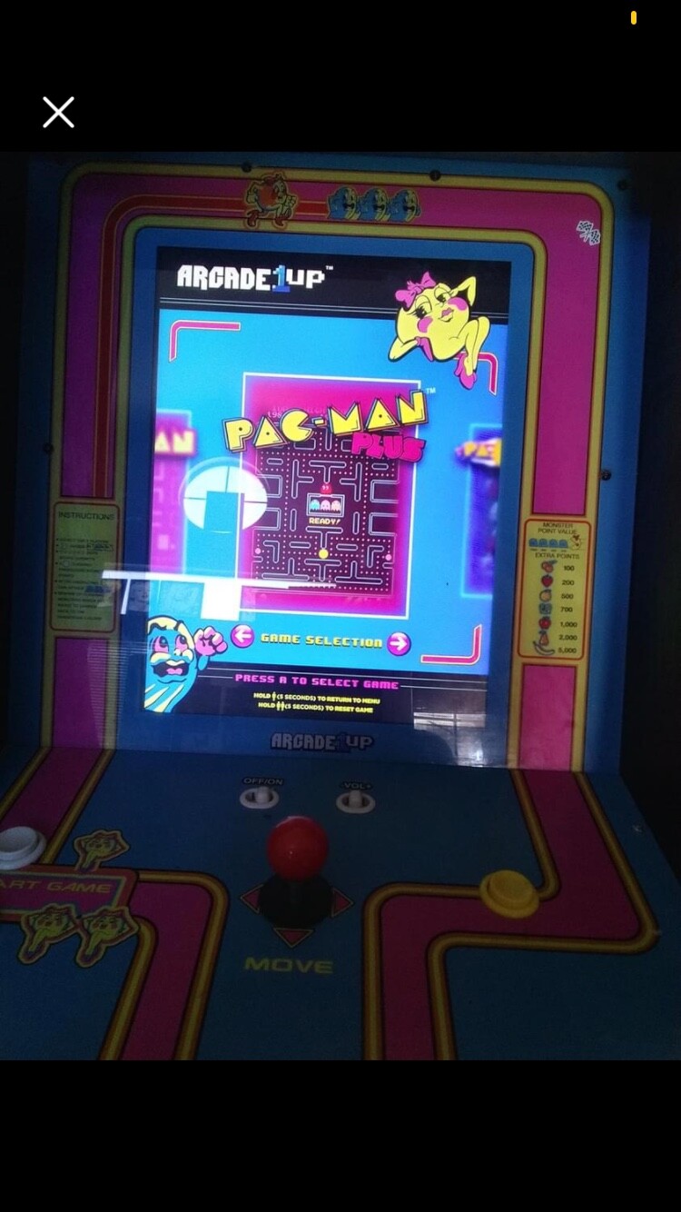 ARCADE1UP MRS PACMAN 40TH ANNIVERSARY EDITION NO RISER