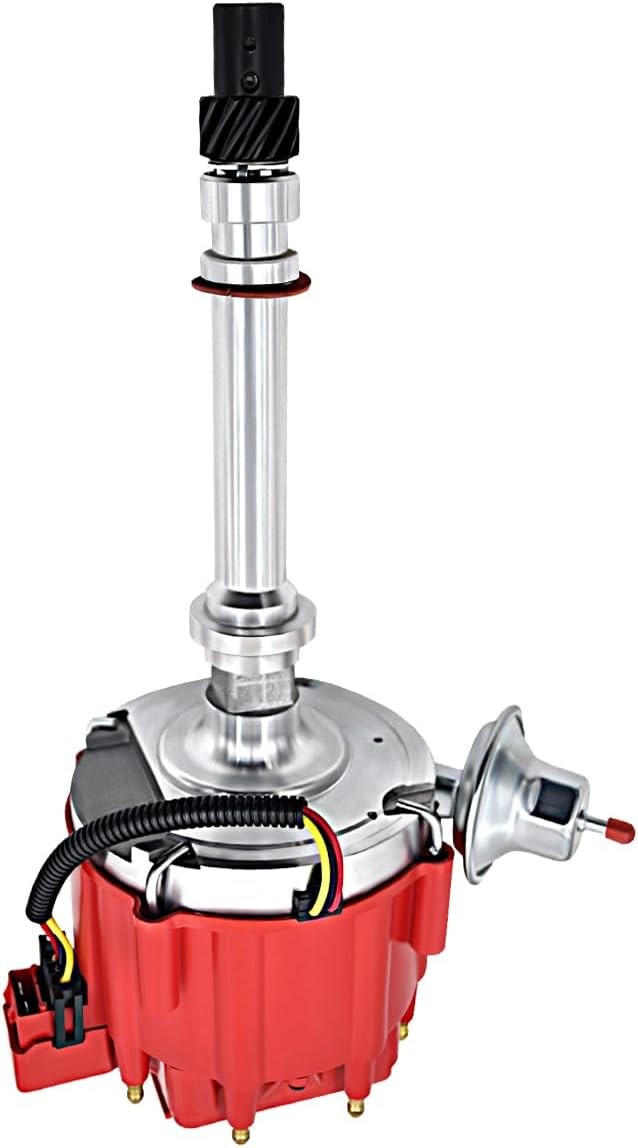 MAS Ignition Distributor w/Cap & Rotor GM08 Compatible with Chevy GM SBC 262 267