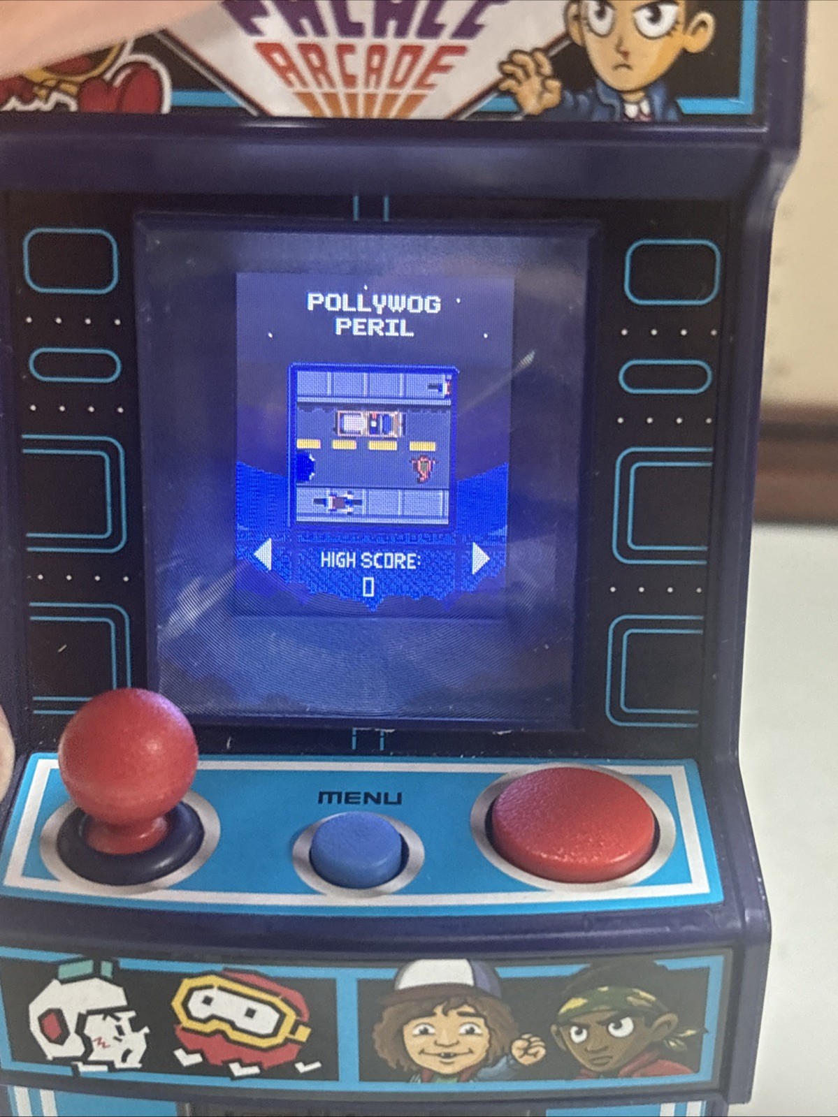 STRANGER THINGS PALACE ARCADE HASBRO MINI GAME Unit Many Games Tested And Works
