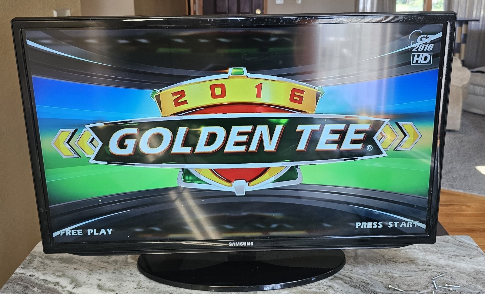 Golden Tee 2016 security chip and solid state drive