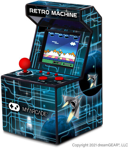 My Arcade DGUN-2577 Retro Machine: Mini Video Game Arcade Cabinet – 200 Games [N