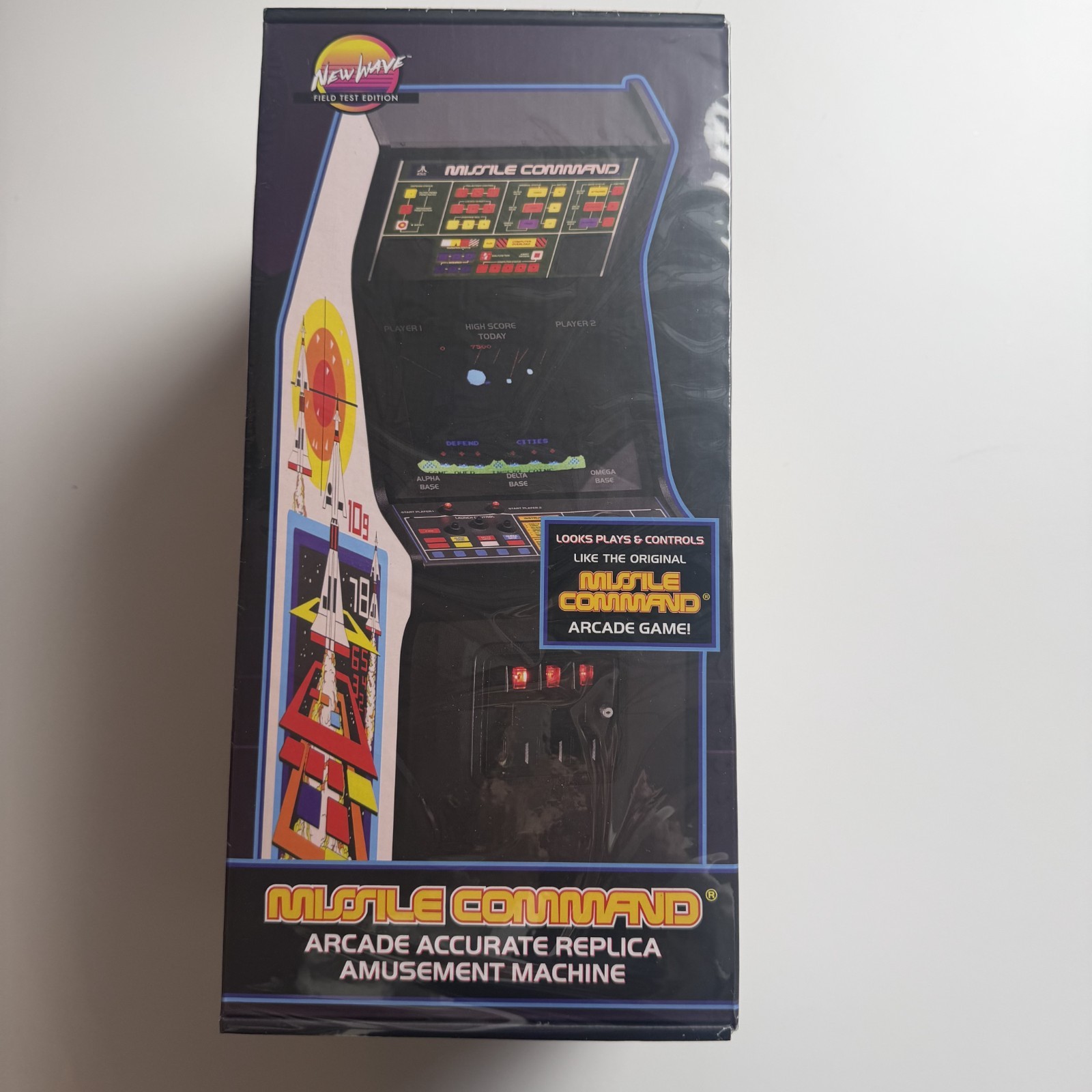 Replicade Missile Command Field Test Edition Sealed New Wave Toys Atari