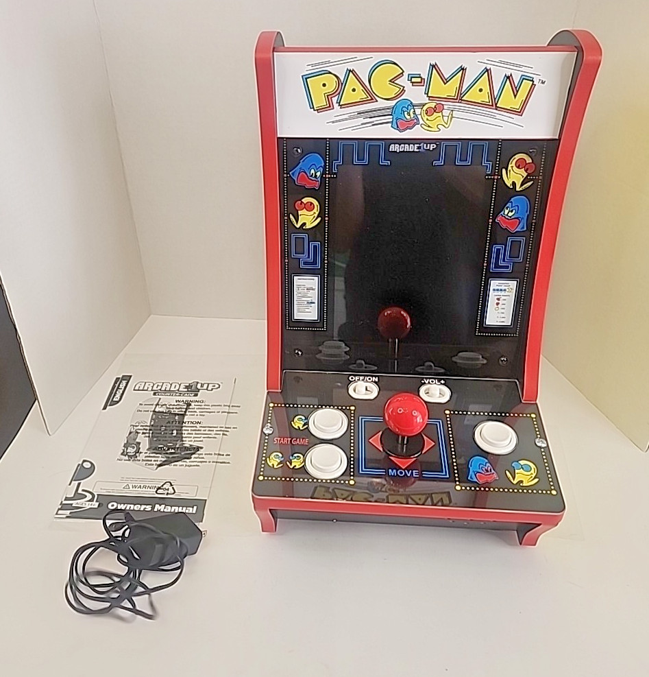 Arcade1up Pac-Man Galaga Countercade 8295 Tabletop Arcade Machine + Original Box