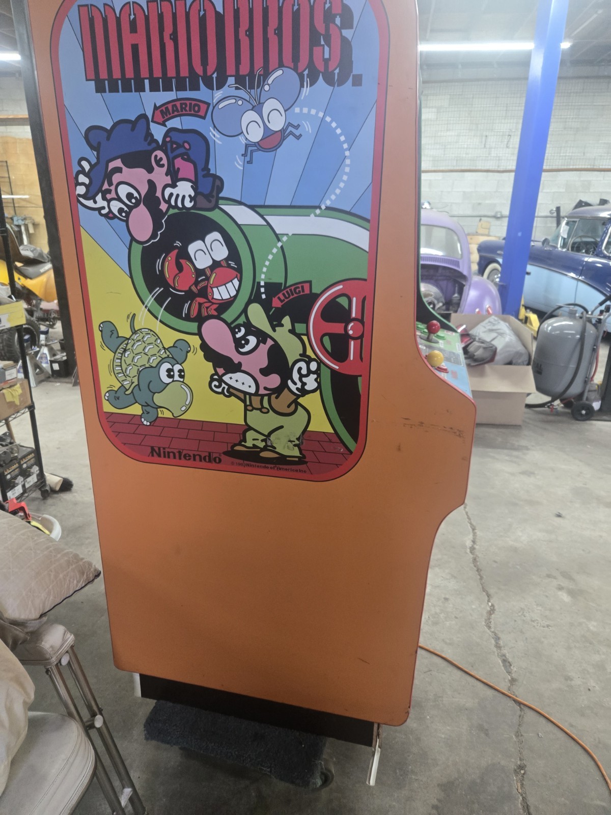 Nintendo Mario Bros. Upright Video Arcade Cabinet 2-Player TMA1-PP-US 1983