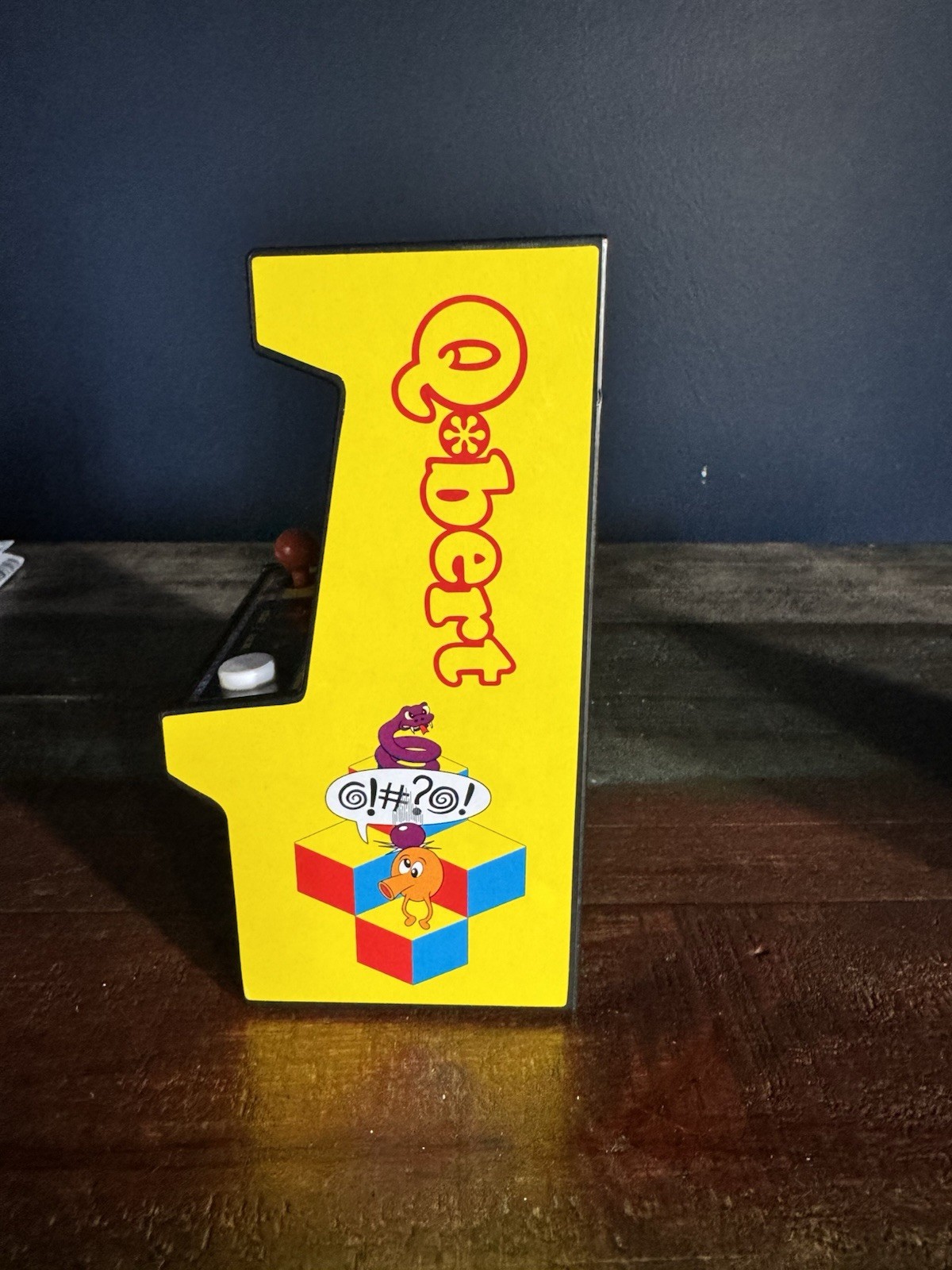*WORKS* Basic Fun Arcade Classics Q*bert Mini Arcade Cabinet Handheld Game (9)
