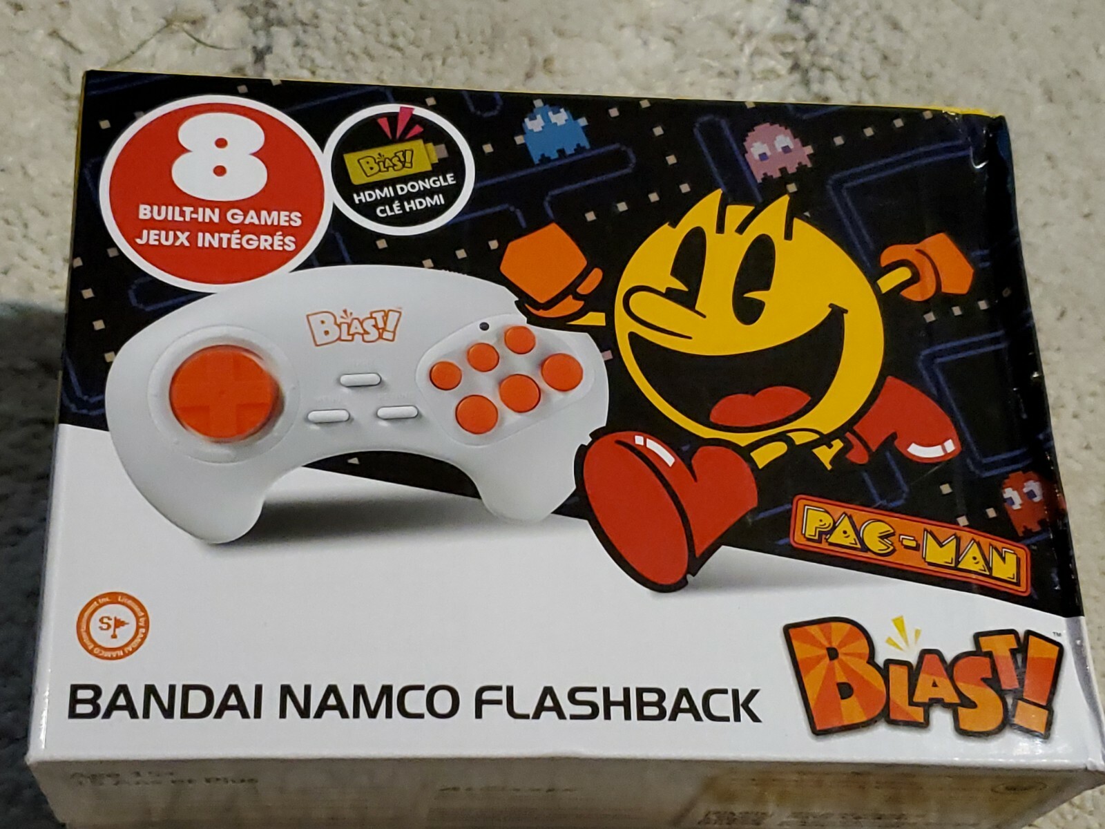 Bandai Namco Flashback Blast Pac-Man Retro Gaming 8 classic games Gamer