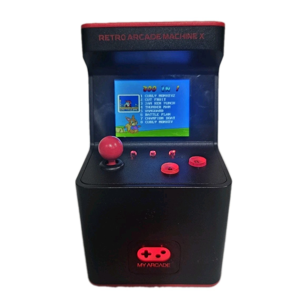 My Arcade Retro Arcade Machine X Playable Mini Arcade 300 Retro Style Games