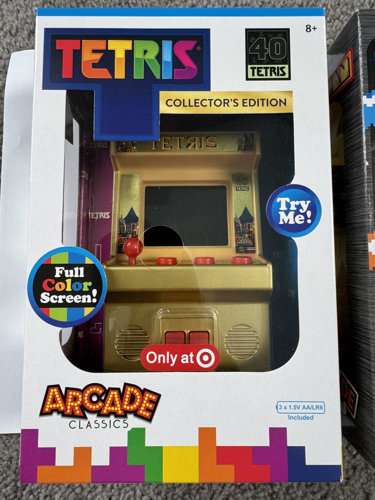 RARE Tetris 40 Collector’s Edition Gold Arcade Classics Brand New & Sealed!!!