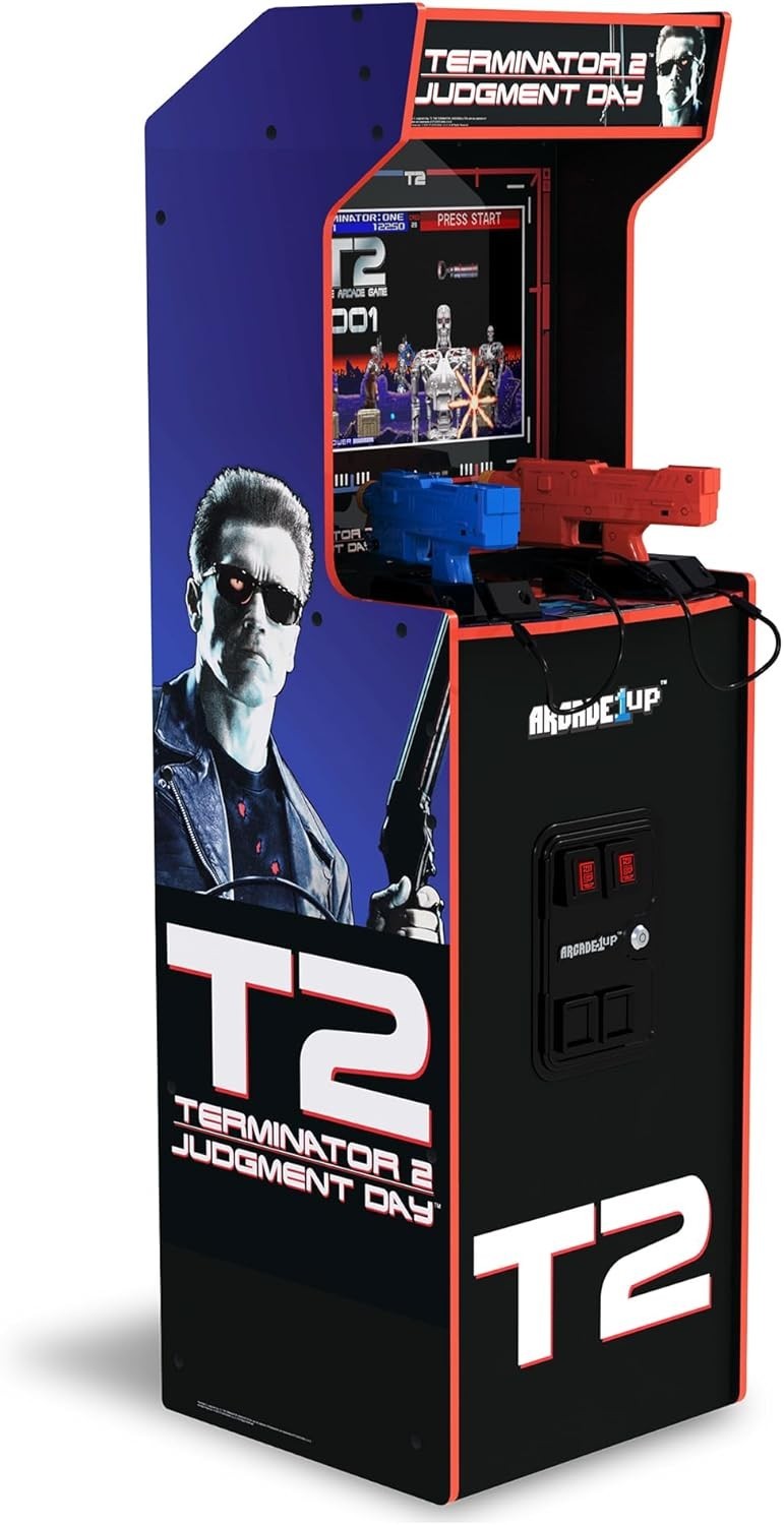Arcade1Up Terminator 2 Deluxe Arcade Machine 17-Inch BOE Color Monitor