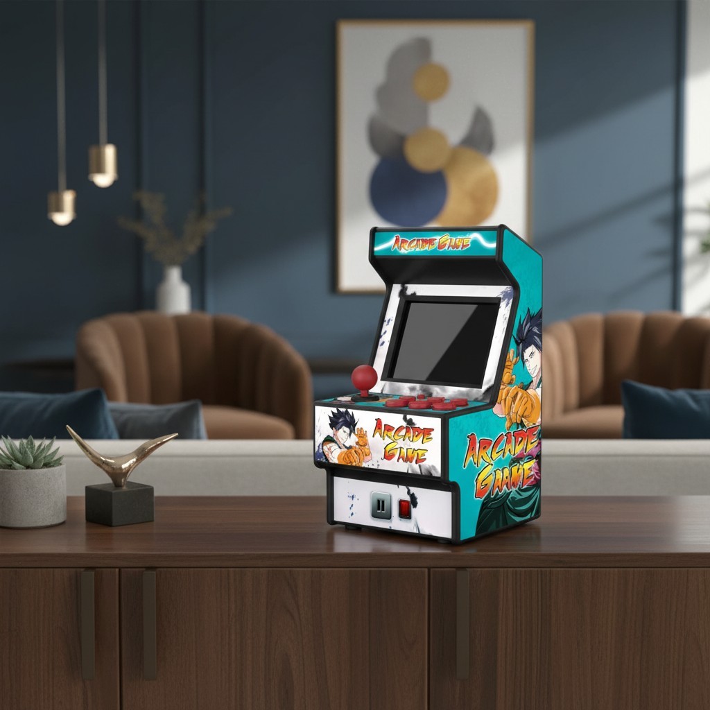 Mini Arcade Machine with 156 Classic Games and 2.8 Inch Color Display