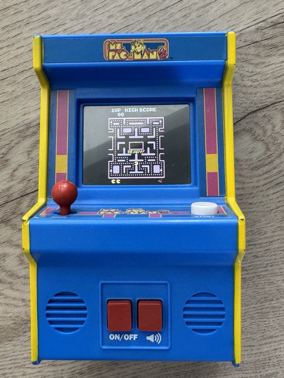 Arcade Classics Ms.Pac-Man Hand Held #09615 Retro Mini Arcade Game 2018