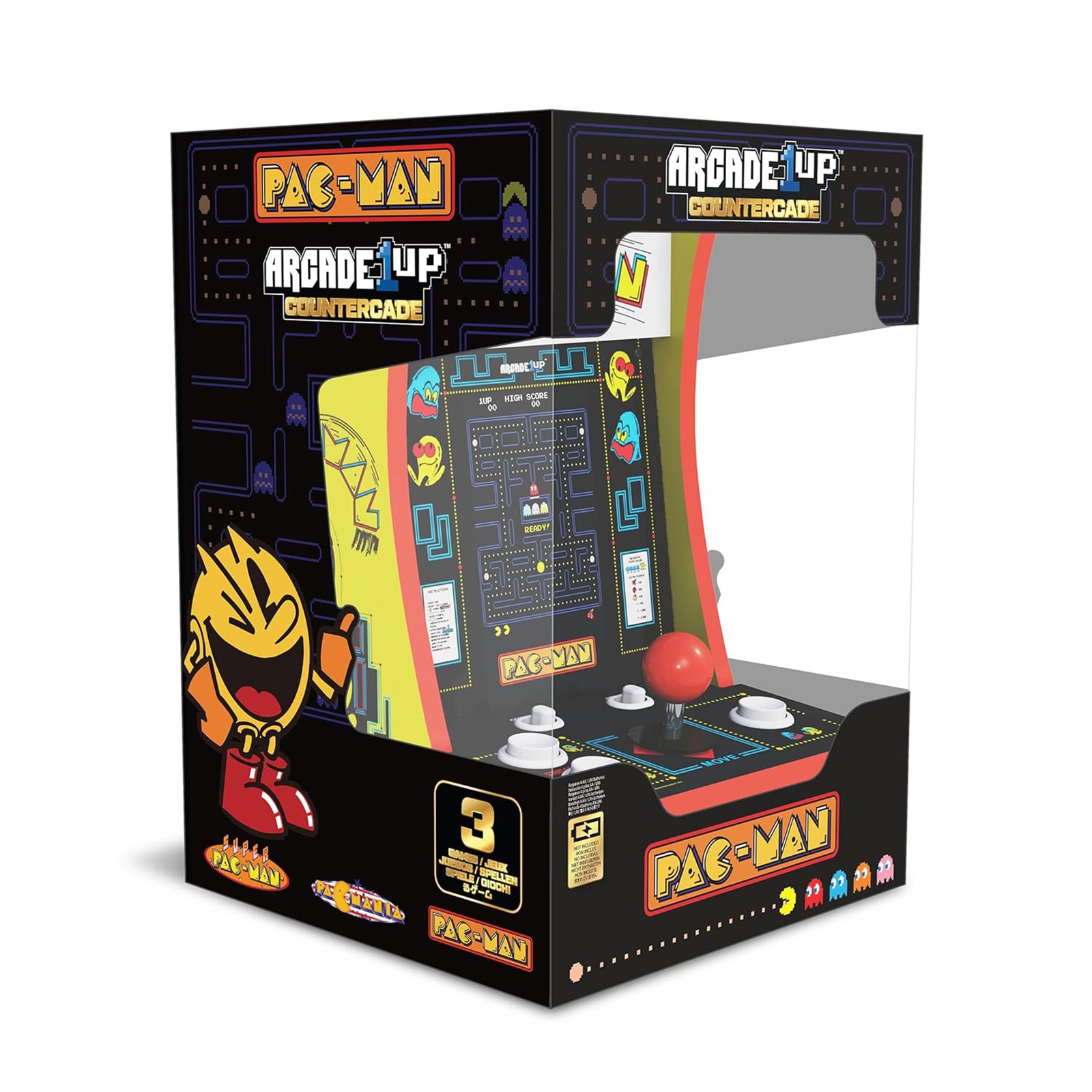 Pac-Man Countercade (7″) Arcade Machine (Open Box)