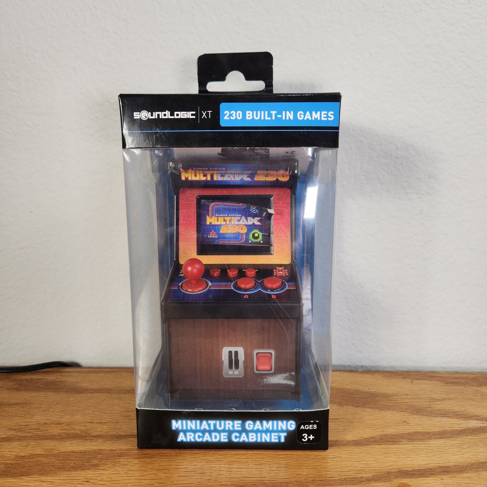 SoundLogic XT Multicade 230 Mini Retro Arcade Game Tested Working Unisex