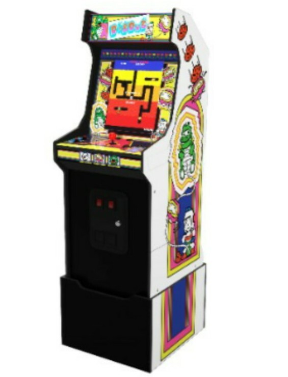 Bandai Namco Pac-man Legacy Arcade Game 14-N-1 Dig Dug Edition, Arcade 1Up Bar