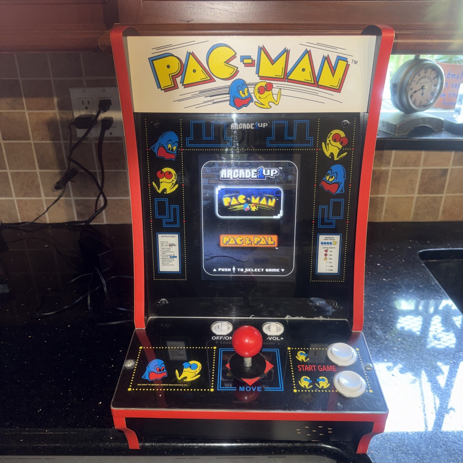 Pac-man Arcade1up 7427 / 2019 Tabletop Counter-Cade Arcade Machine 🌟 EXCELLENT!