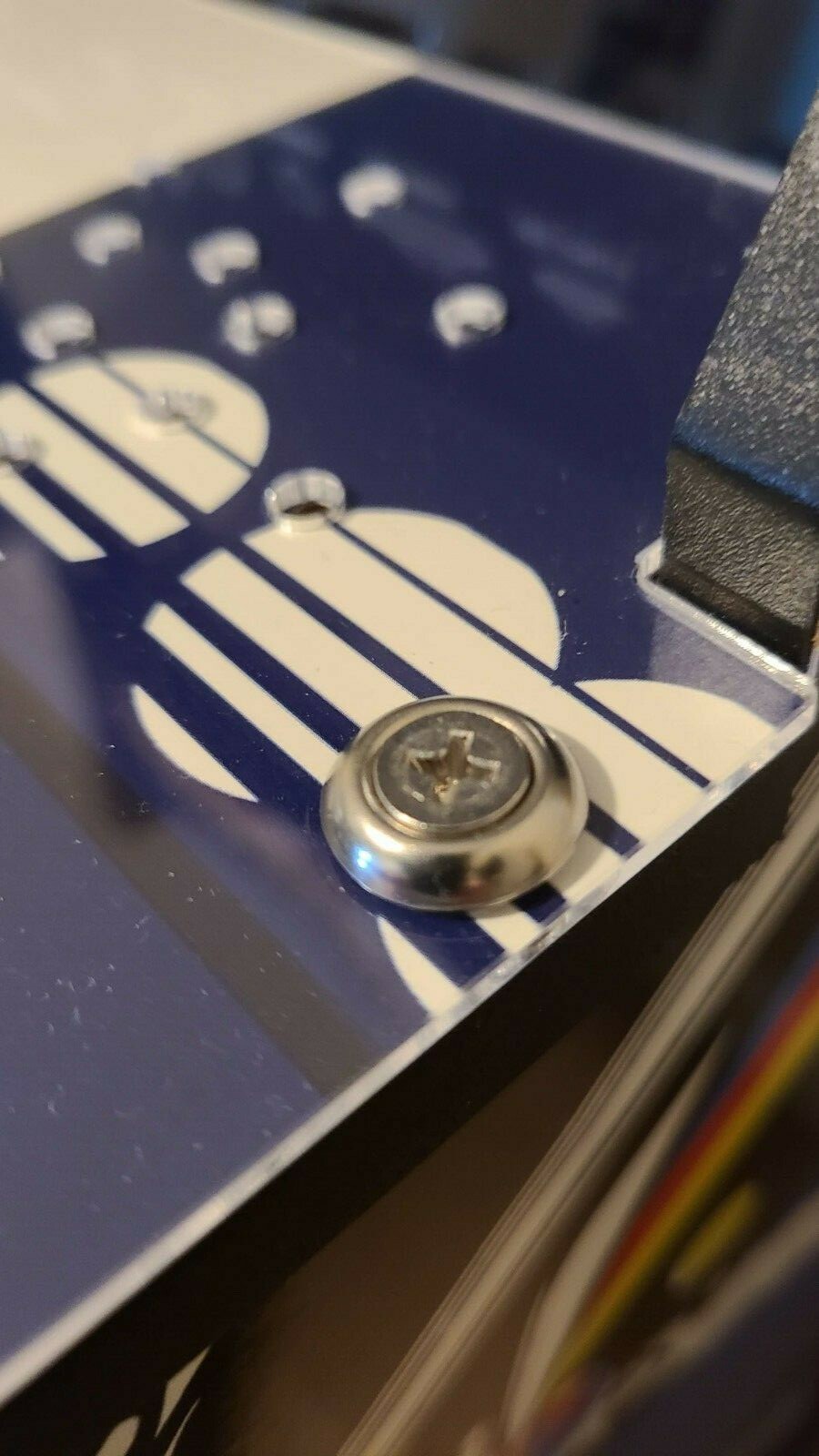 Arcade1UP Control Deck Screw Upgrade Kit (4 Screws, Washers, and Spacers) 
