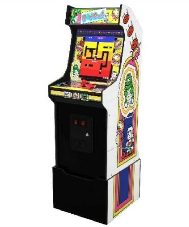 Bandai Namco Pac-man Legacy Arcade Game 14-N-1 Dig Dug Edition, Arcade 1Up Bar